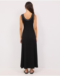 Calli - Taylor Cotton Rib Tank Dress