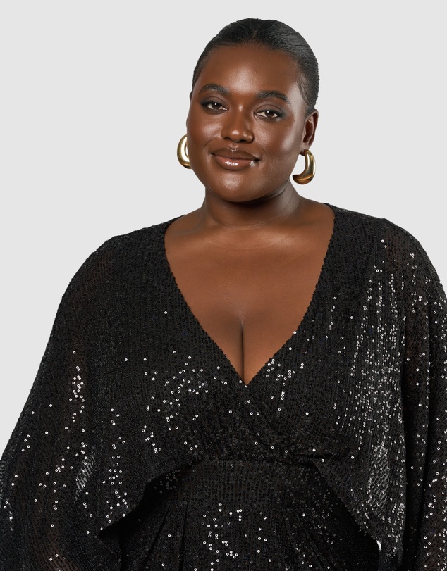 Pink Dusk by Curve Project - Red Carpet Ready Maxi Dress