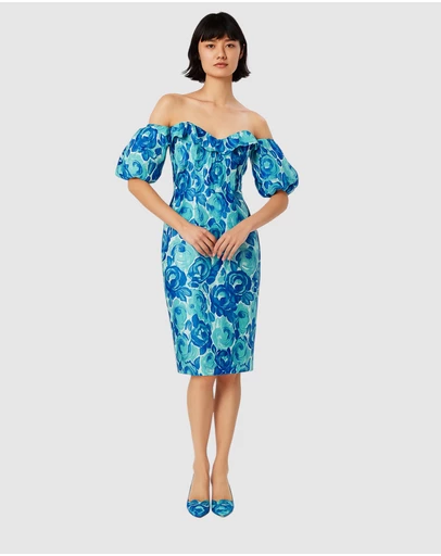 Romance by Honey and Beau - Kiara Off Shoulder Dress
