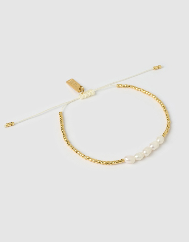 Arms Of Eve - Seline Gold and Pearl Bracelet