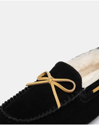 EVERAU - EverAU Ugg Miracle Moccasin Leather Upper Moccasins