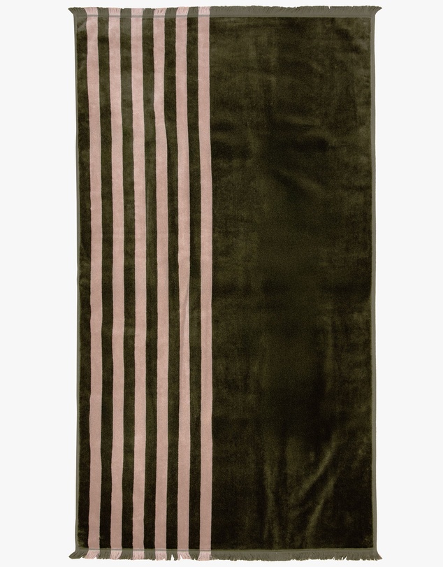 Aura Home - Palma Stripe Australian Cotton Bath Towel Set