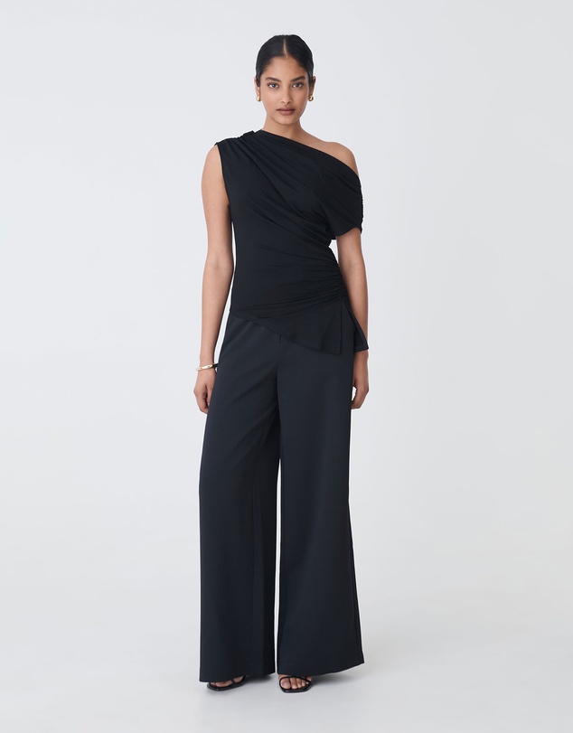 Forcast - Keeley Bamboo Split Hem Top