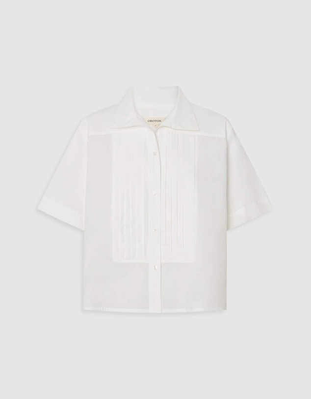 Oroton - Pleat Detail Shirt