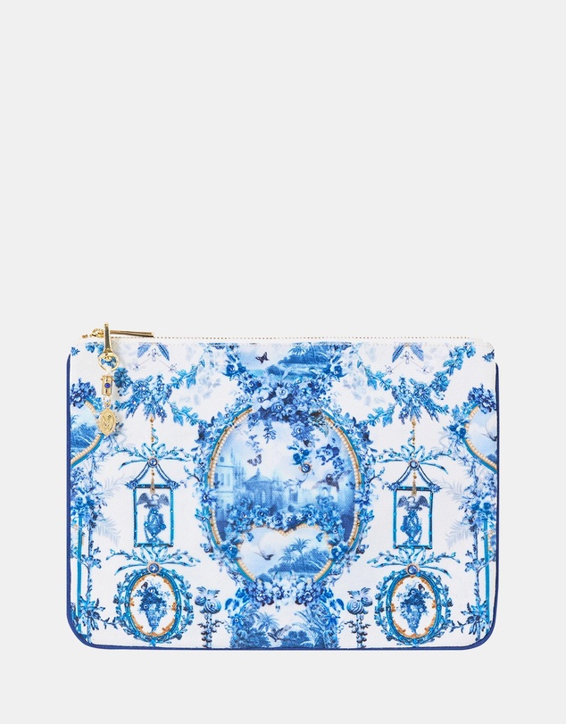 Camilla - Small Canvas Clutch