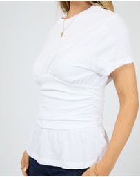 All About Eve - Aae Tyler Tee White