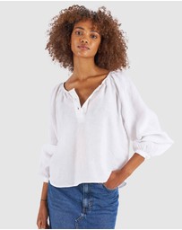CAMIXA - Poem Linen Blouse