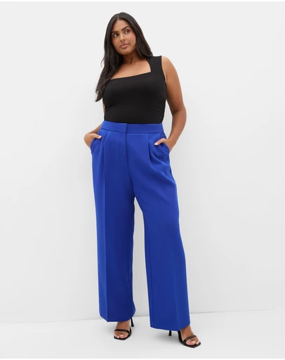 City Chic - Alena Relaxed Wide Leg Pant