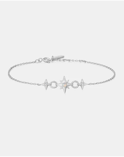 Ania Haie - Ania Haie Silver Linked Star Bracelet