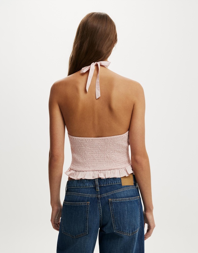 Cotton On - Indigo Halter Top