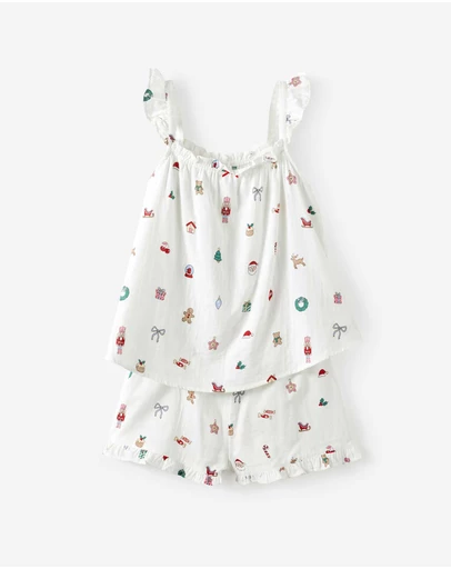 Cotton On Kids - Adults Babydoll Family Christmas Pj Set