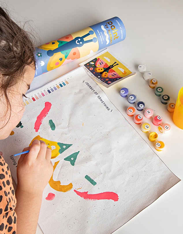Journey Of Something - Kids Paint by Numbers - Spring Wings