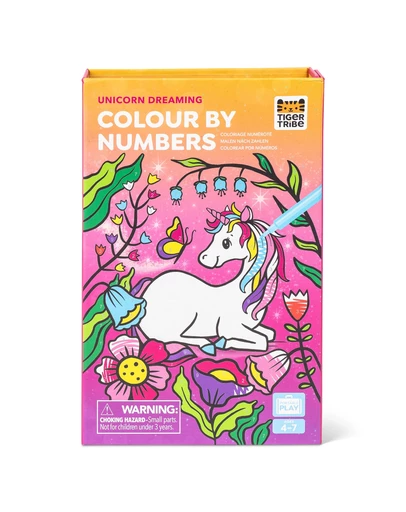 Tiger Tribe - Colour By Numbers - Unicorn Dreaming