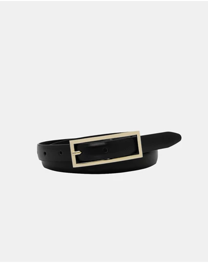 Buckle - Harper. Australian Made Classic Leather Belt. 19mm width.