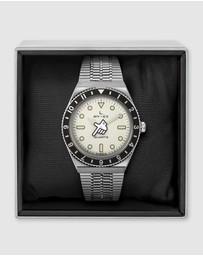 TIMEX - Timex x Seconde Seconde Collab Limited Edition Silver Tone Watch