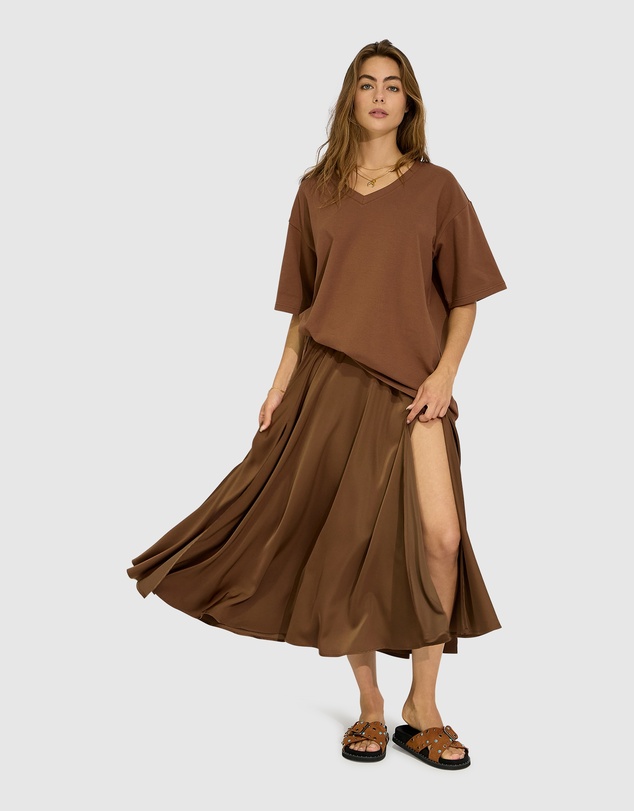 Belle & Bloom - Move with Me Maxi Skirt