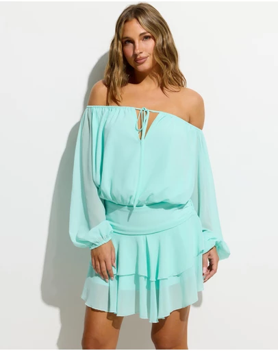 Dazie - Ramona Off Shoulder Mini Dress
