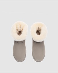 EVERAU - Australian Shepherd Ugg Classic Liora Cow Suede Upper UGG Boots