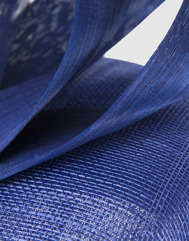 Max Alexander - Royal Blue Pillbox Racing Fascinator