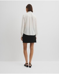 Country Road - Long Sleeve Ruffle Shirt