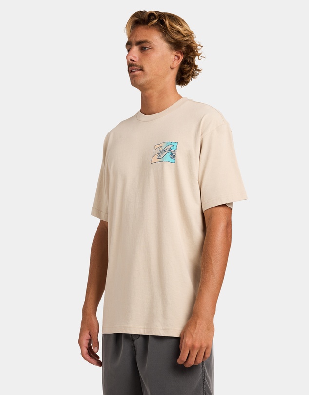 Billabong - Mens Crayon Wave T-Shirt