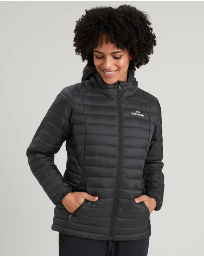 Kathmandu - Heli Hooded Down Puffer 600 Fill Lightweight Winter Jacket