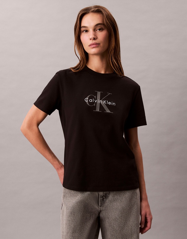 Calvin Klein Jeans - Embroidered Monogram Logo Tee