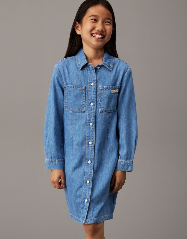 Calvin Klein Jeans - Relaxed Denim Shirt Dress