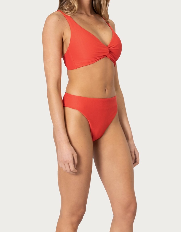 Baku Swimwear - Rococco High Waist Cheeky Bikini Bottom