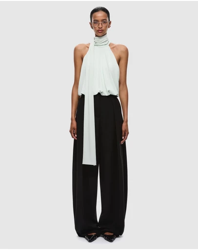 MISHA - The Sash Jersey Top