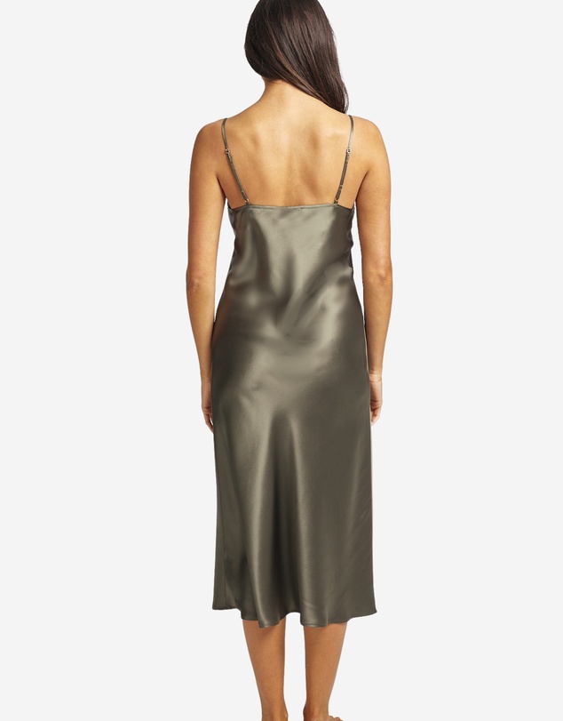 Love and Lustre - Silk Slip 3/4 Length