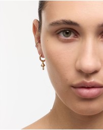 Meadowlark - Mushroom Charm Earrings