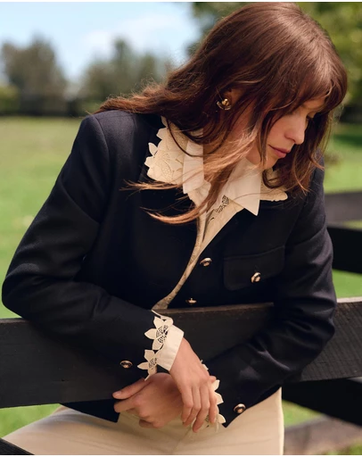 Sportscraft - Frankie Twill Cropped Jacket