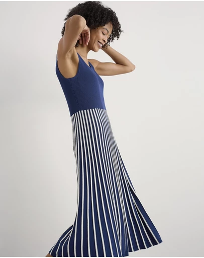 Seasalt - Seasalt Cornwall Expression Yacht Chalk Sunlight Dress