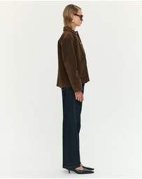 Staple the Label - Indi Faux Suede Barn Jacket