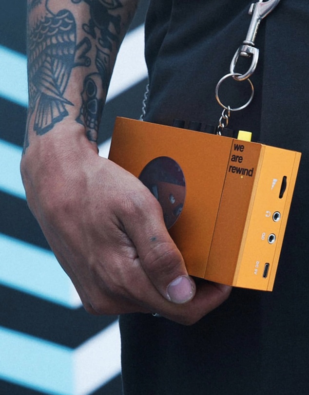 We Are Rewind - We Are Rewind Portable Cassette Player & Recorder - Serge, Orange