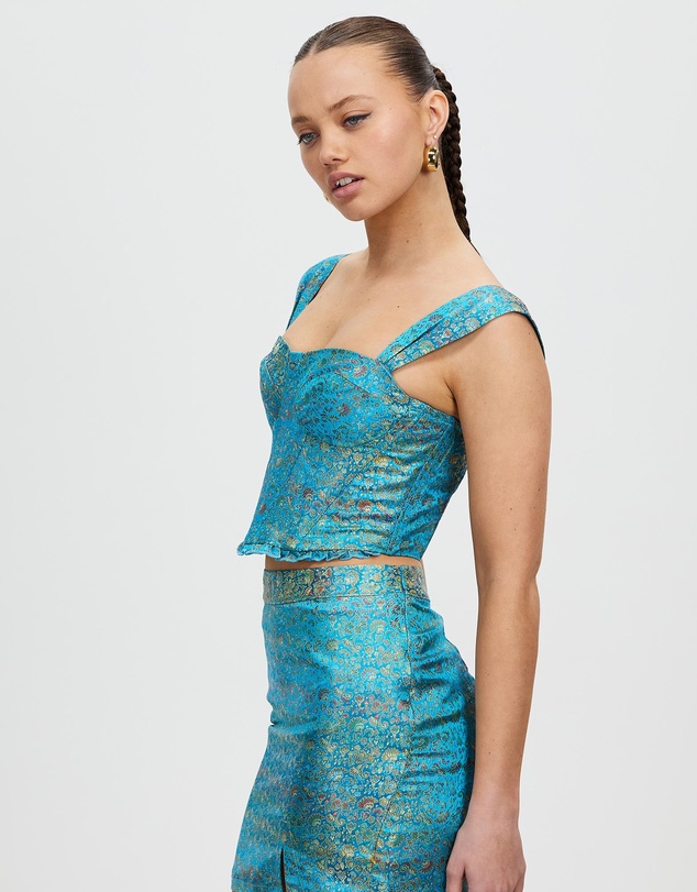 LENNI the label - Cerulean Bustier