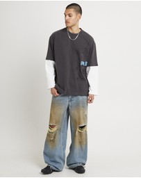 Insight - Society Baggy Denim Jeans