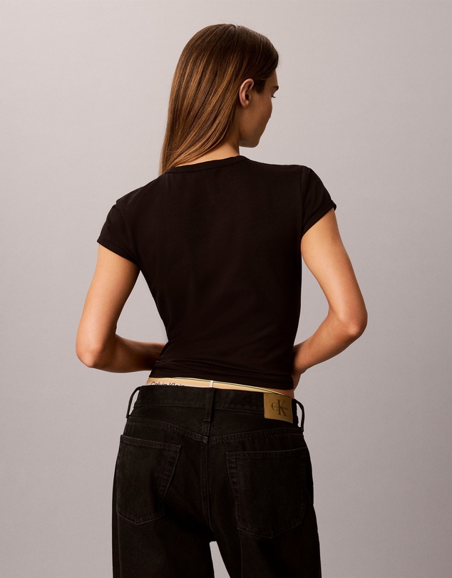Calvin Klein Jeans - Pride Monologo Baby Tee