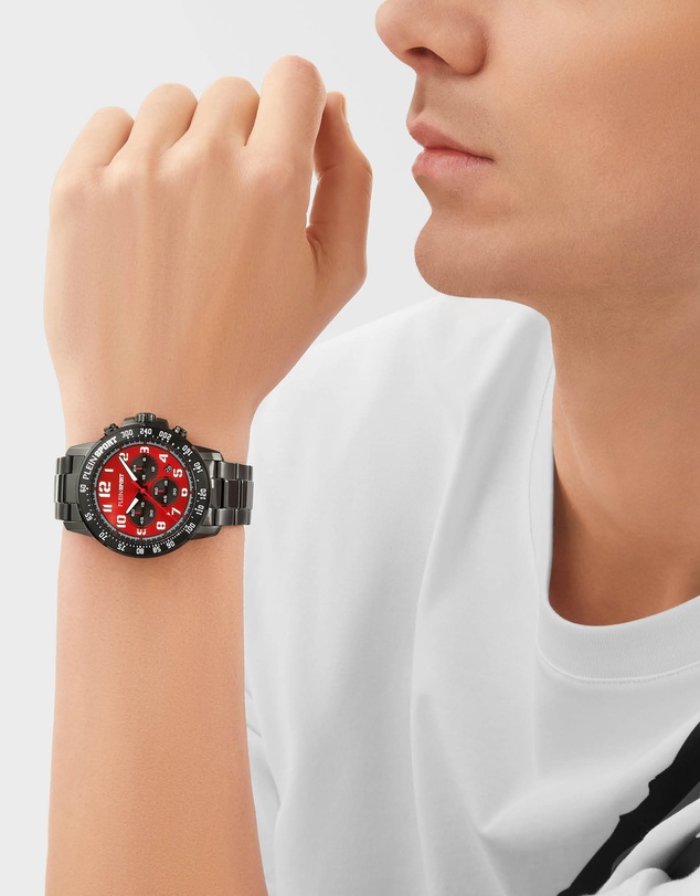 Plein Sport - CHRONORACE 45mm IP Gun Chronograph Watch