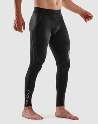 SKINS - SKINS Compression Men's Series-3 Clothing 400 Long Tight Black/Yellow