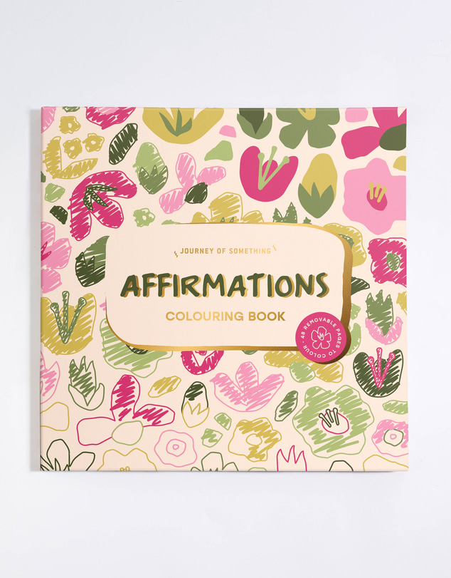 Journey Of Something - Affirmations Colouring Book