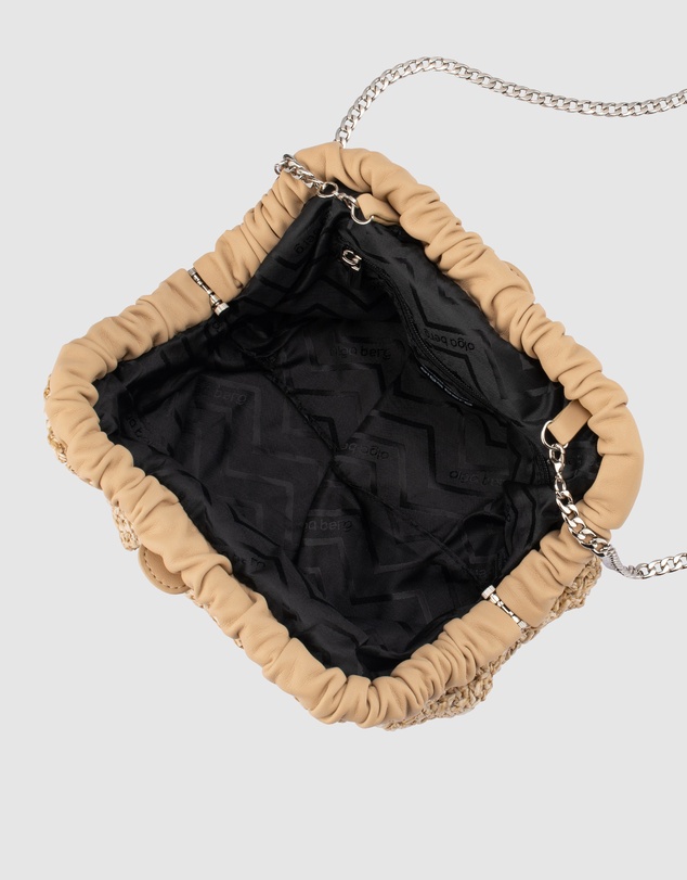 Olga Berg - Amalia Petite Gathered Clutch