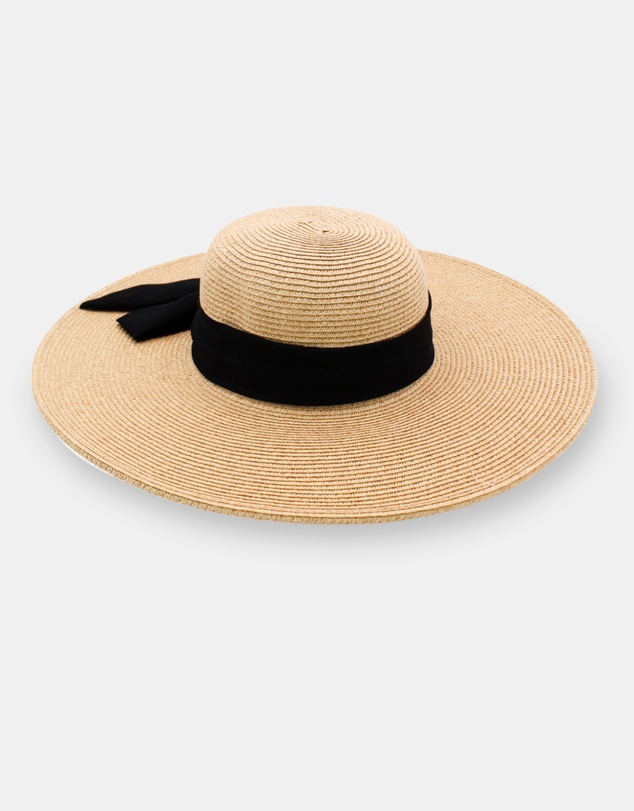 Morgan & Taylor - Adele Floppy Hat in Black