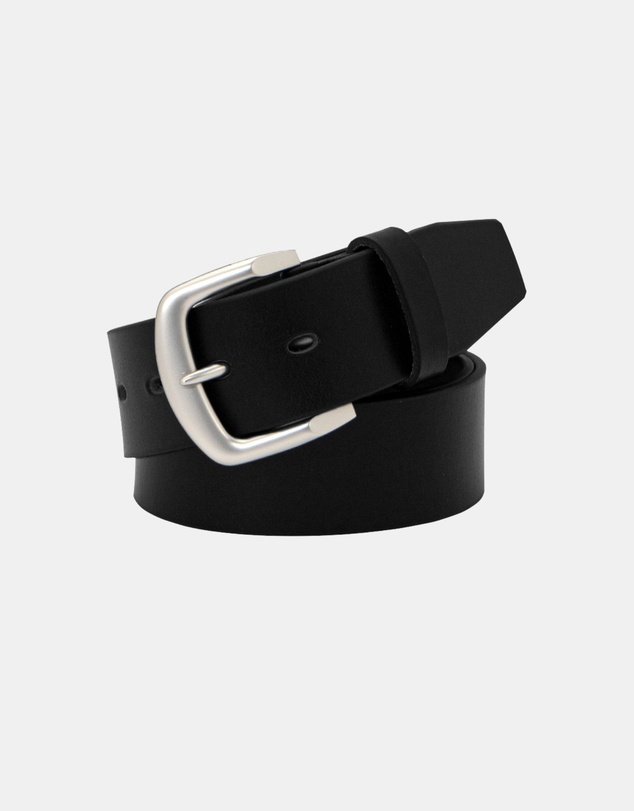 Buckle - Swag. Australian Made Full Grain Natural Leather Belt. 38mm width.