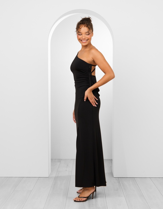 Pilgrim - Corinne One Shoulder Cowl Gown