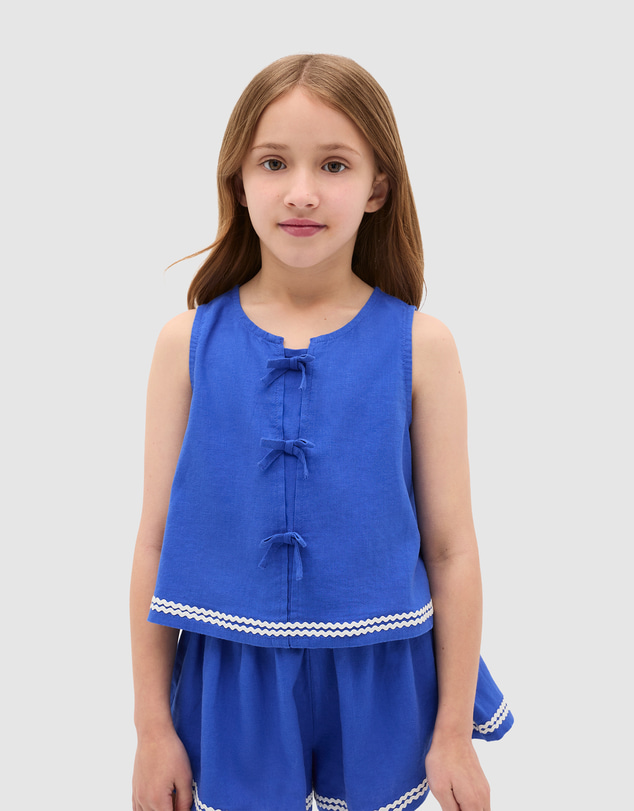Seed Heritage - Tie Front Top
