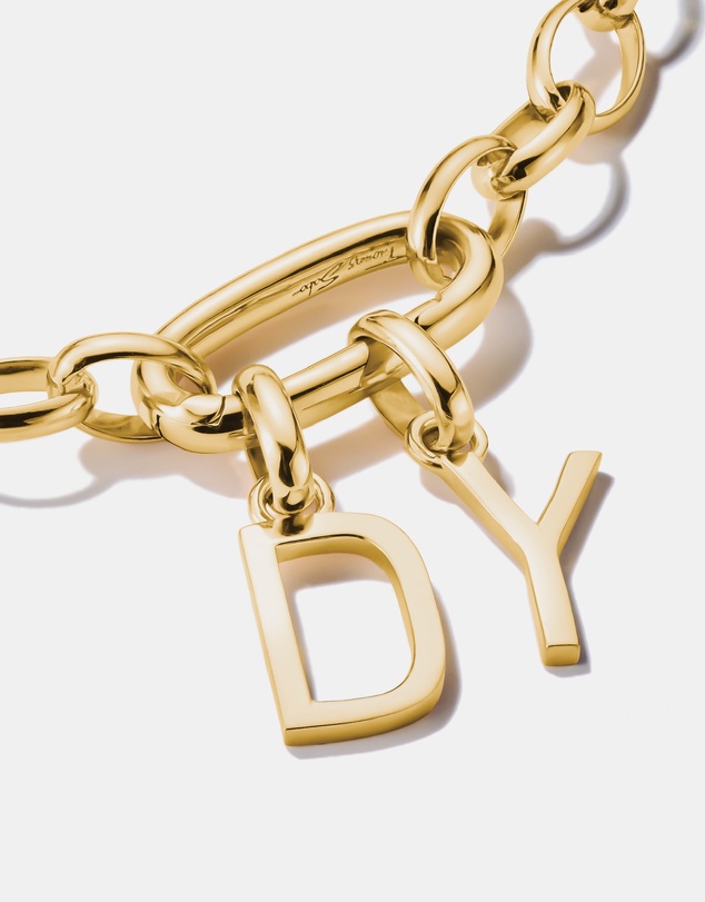 THOMAS SABO - THOMAS SABO Connect Charm letter D Gold