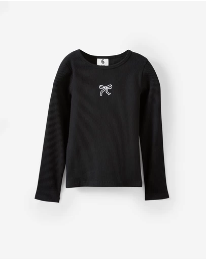 Cotton On Kids - Fitted Ls Essential Top