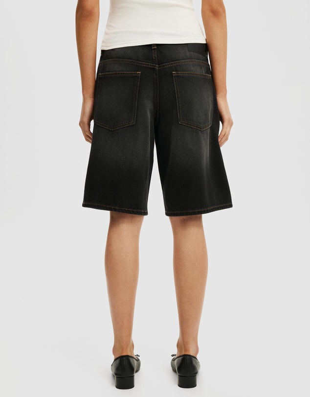 Cotton On - Baggy Denim Shorts